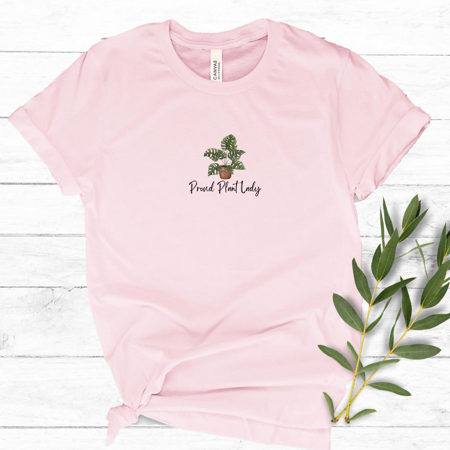 Proud Plant Lady Graphic Tee, Unisex Bella+Canvas