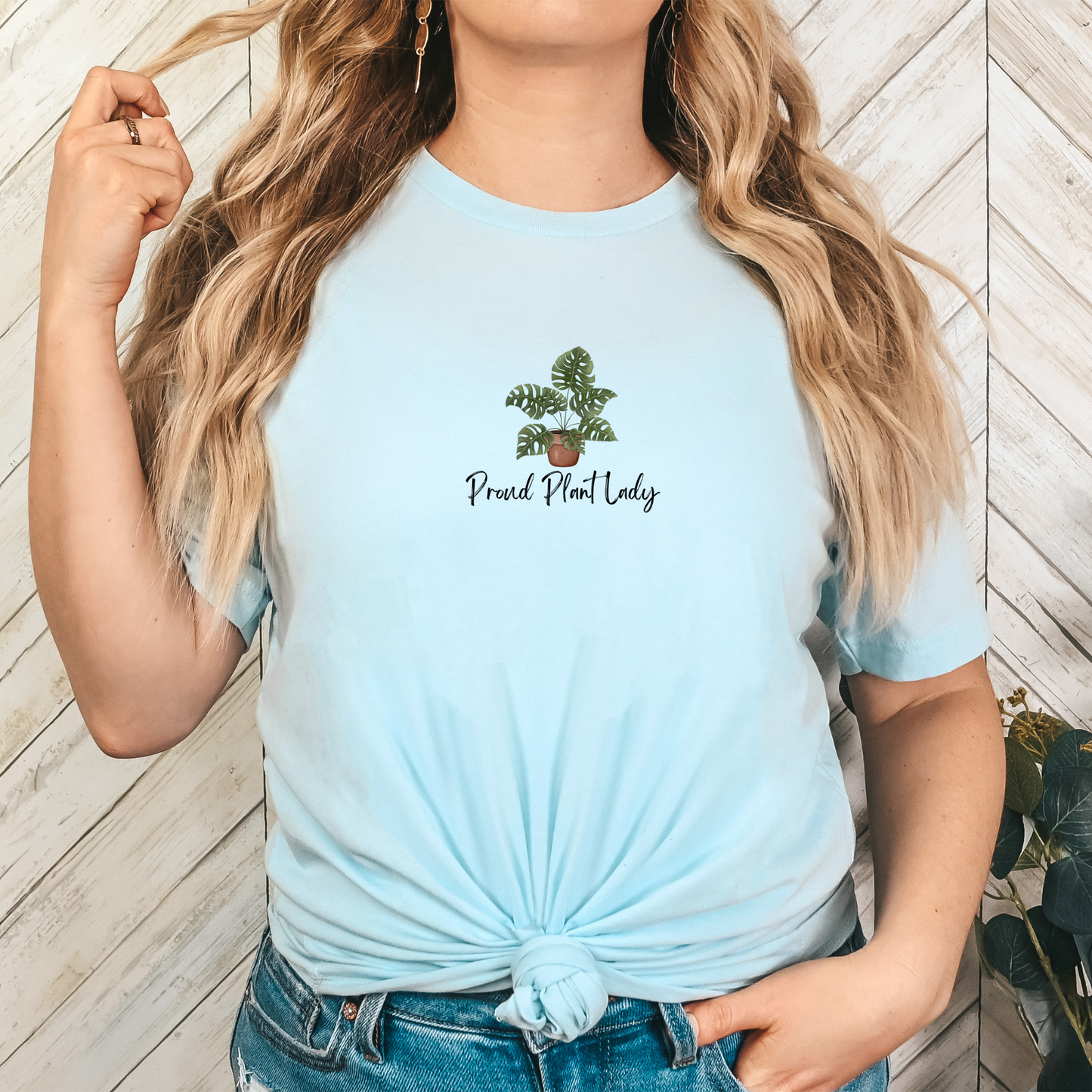 Proud Plant Lady Graphic Tee, Unisex Bella+Canvas