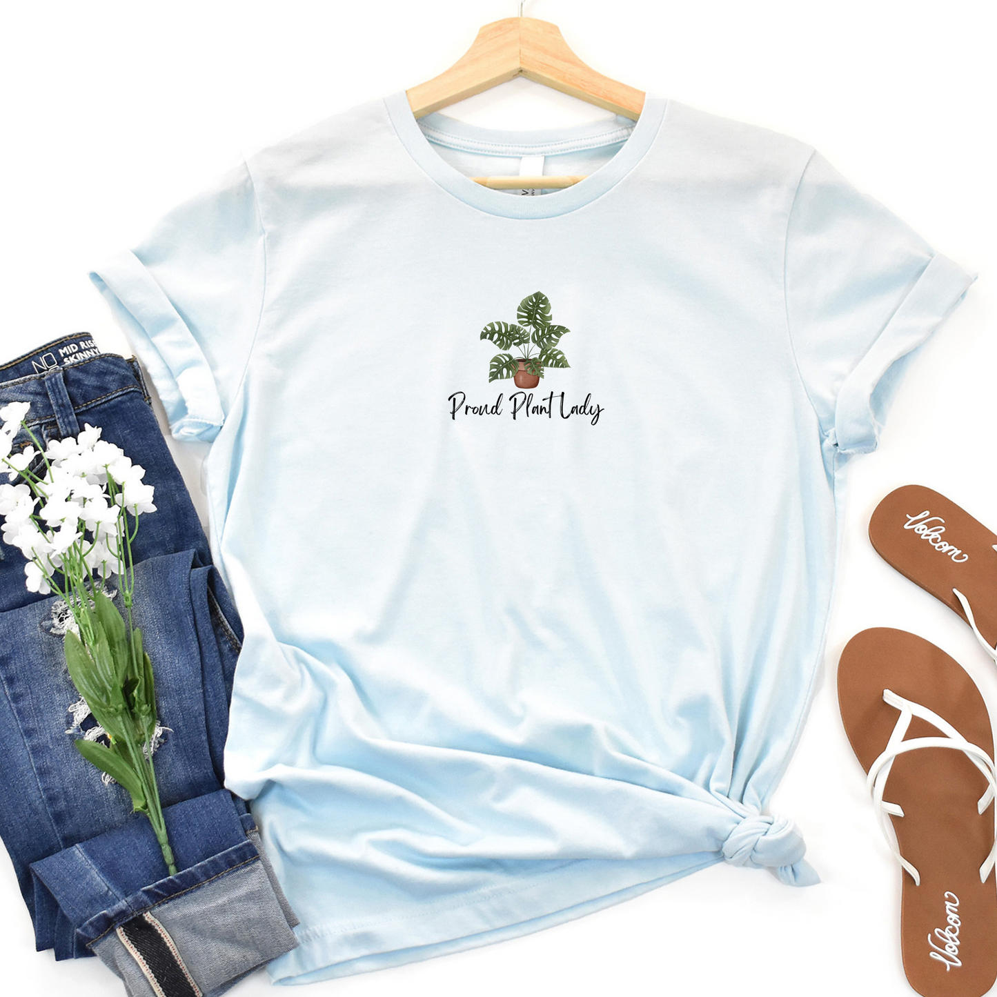 Proud Plant Lady Graphic Tee, Unisex Bella+Canvas