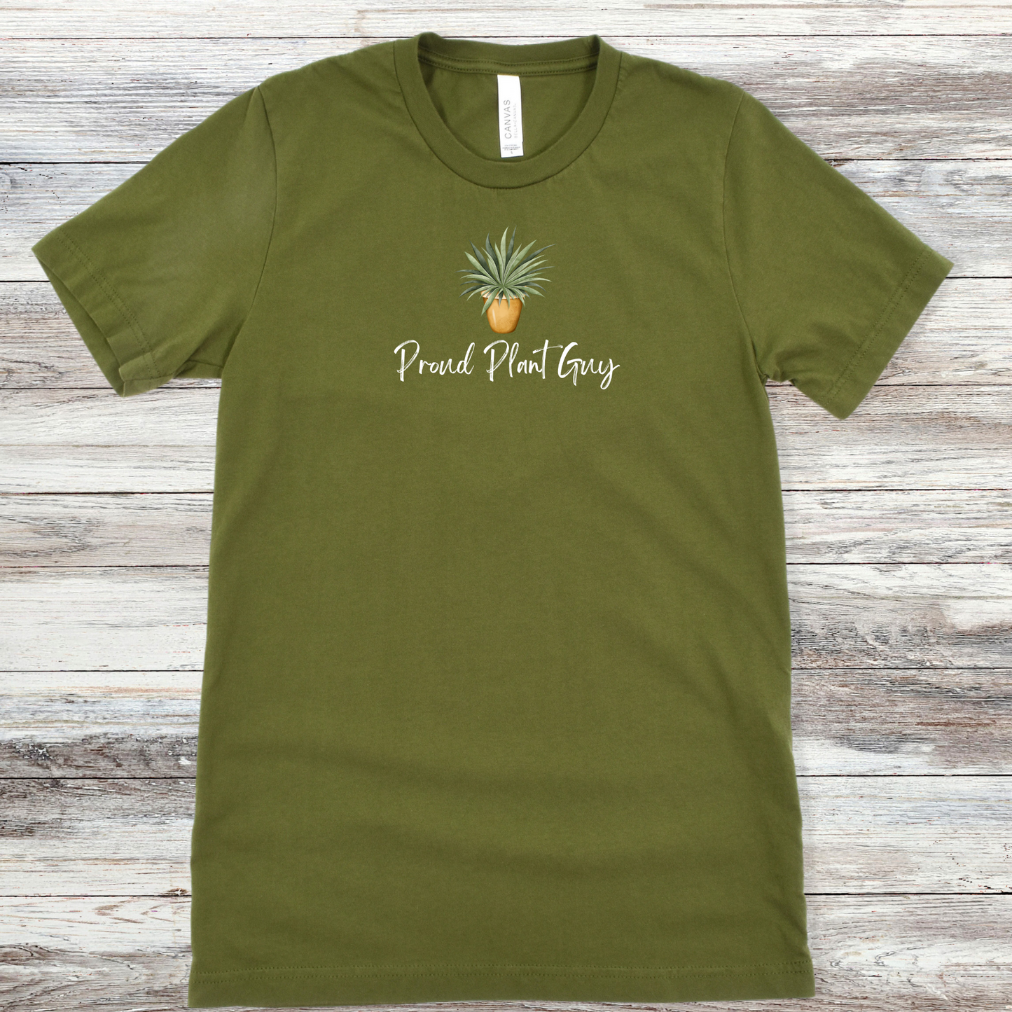 Proud Plant Guy Graphic Tee, Unisex Bella+Canvas